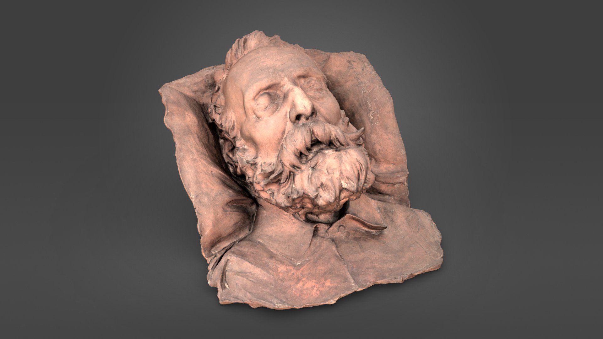 Victor Hugo's death mask