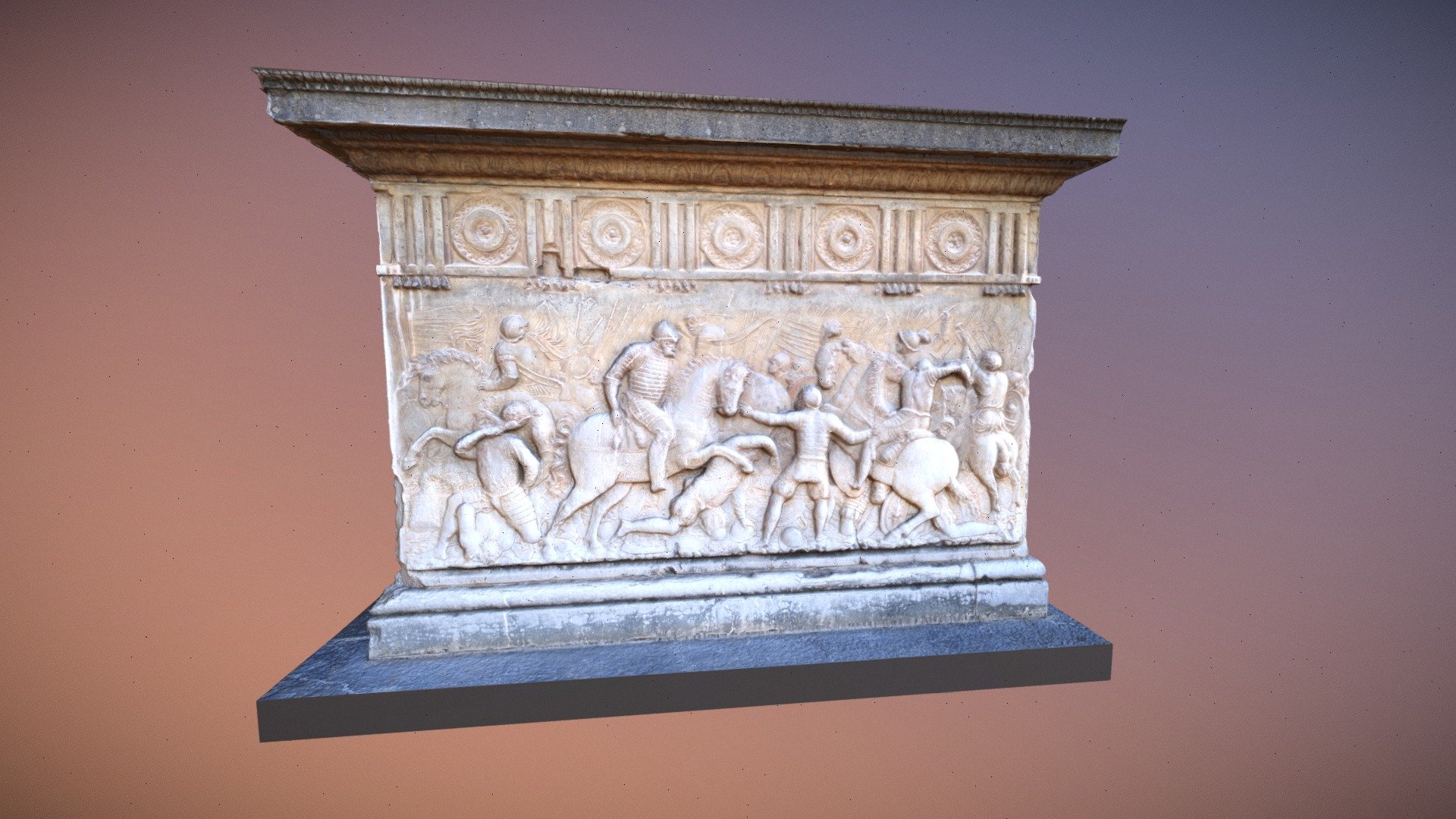 Relieve de Batalla, Palacio de Carlos V (s. XVI)