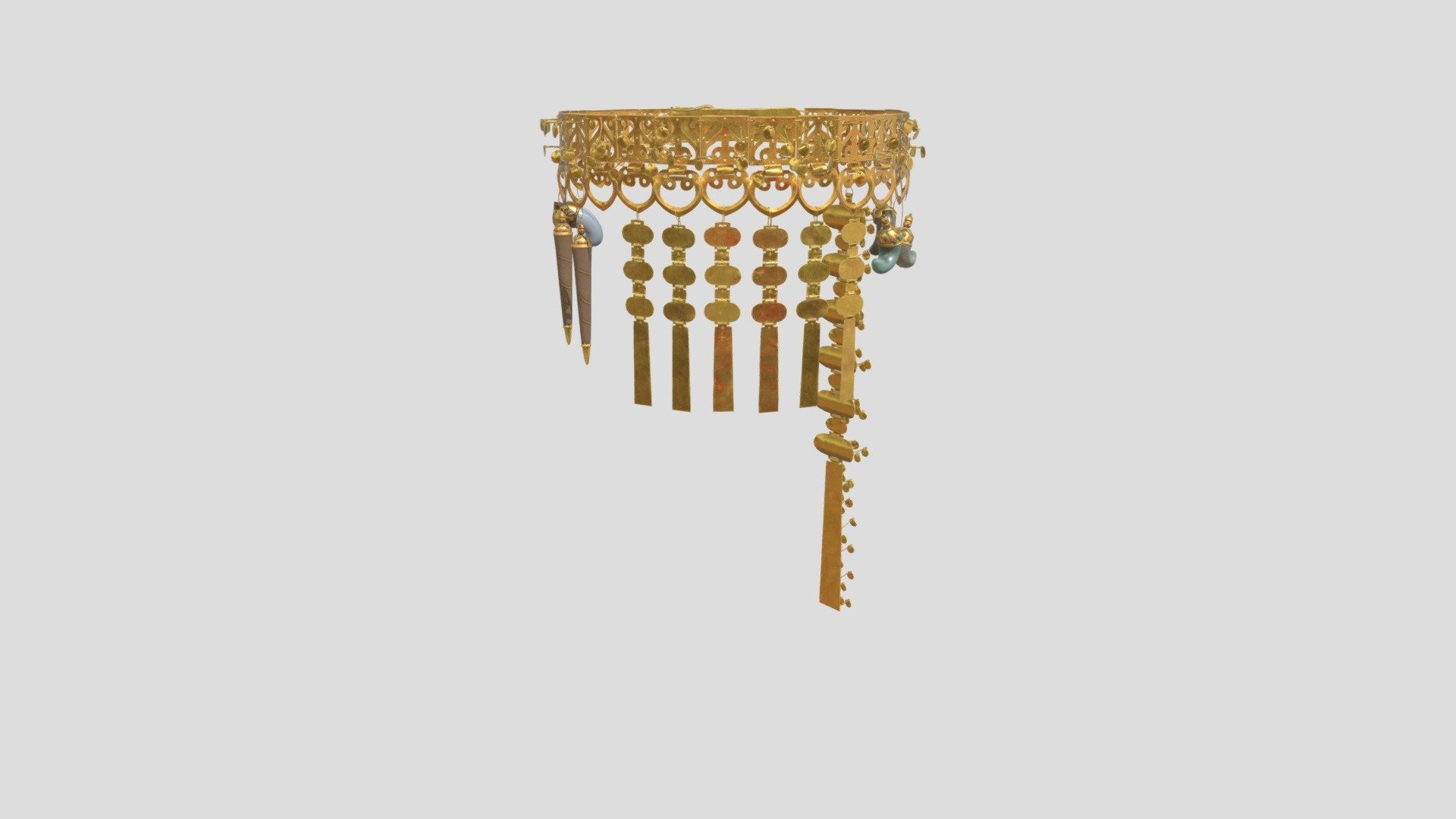Gold Belt from the Geumryeong Tomb