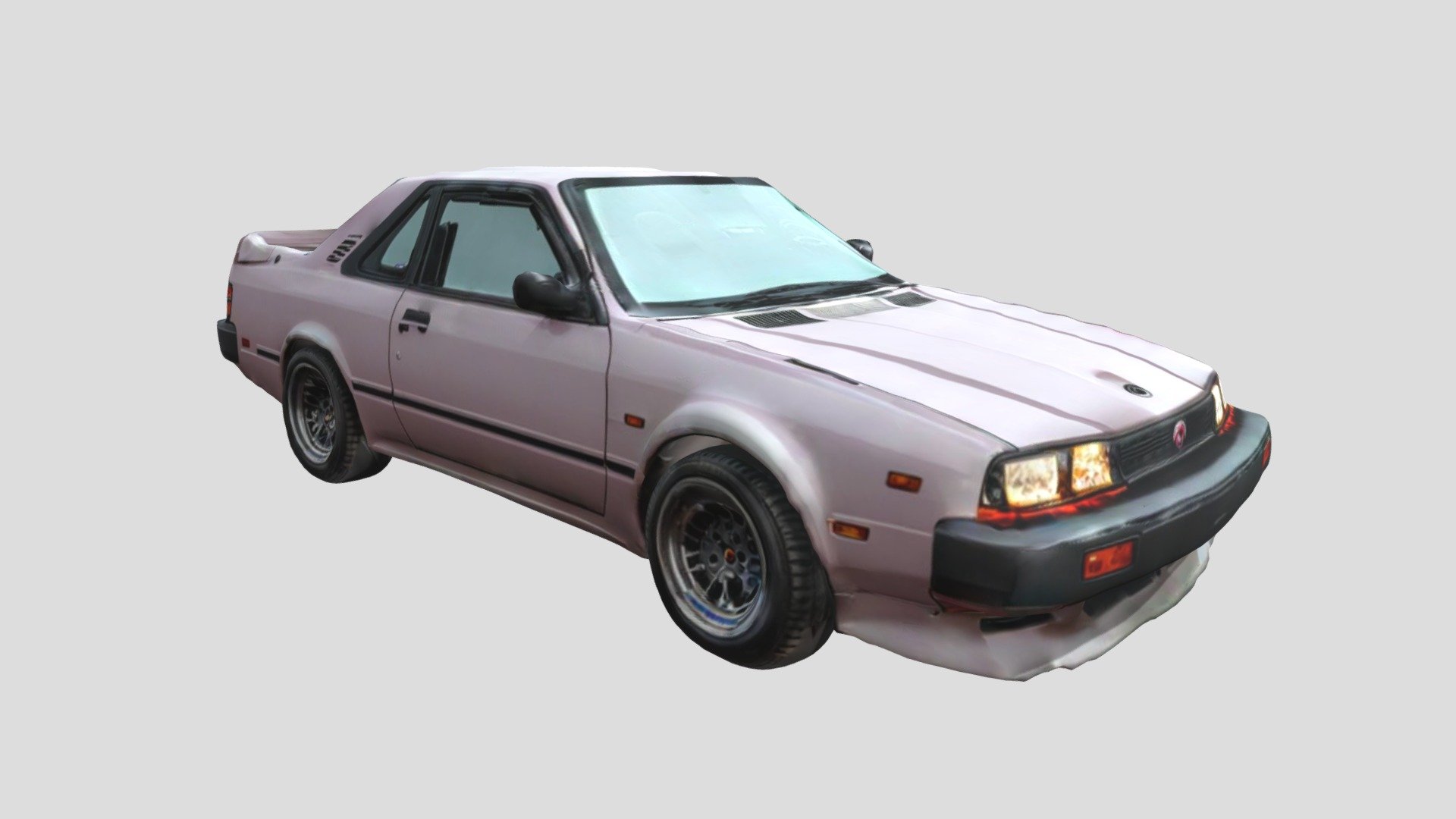 Retro Anime Nissan Skyline