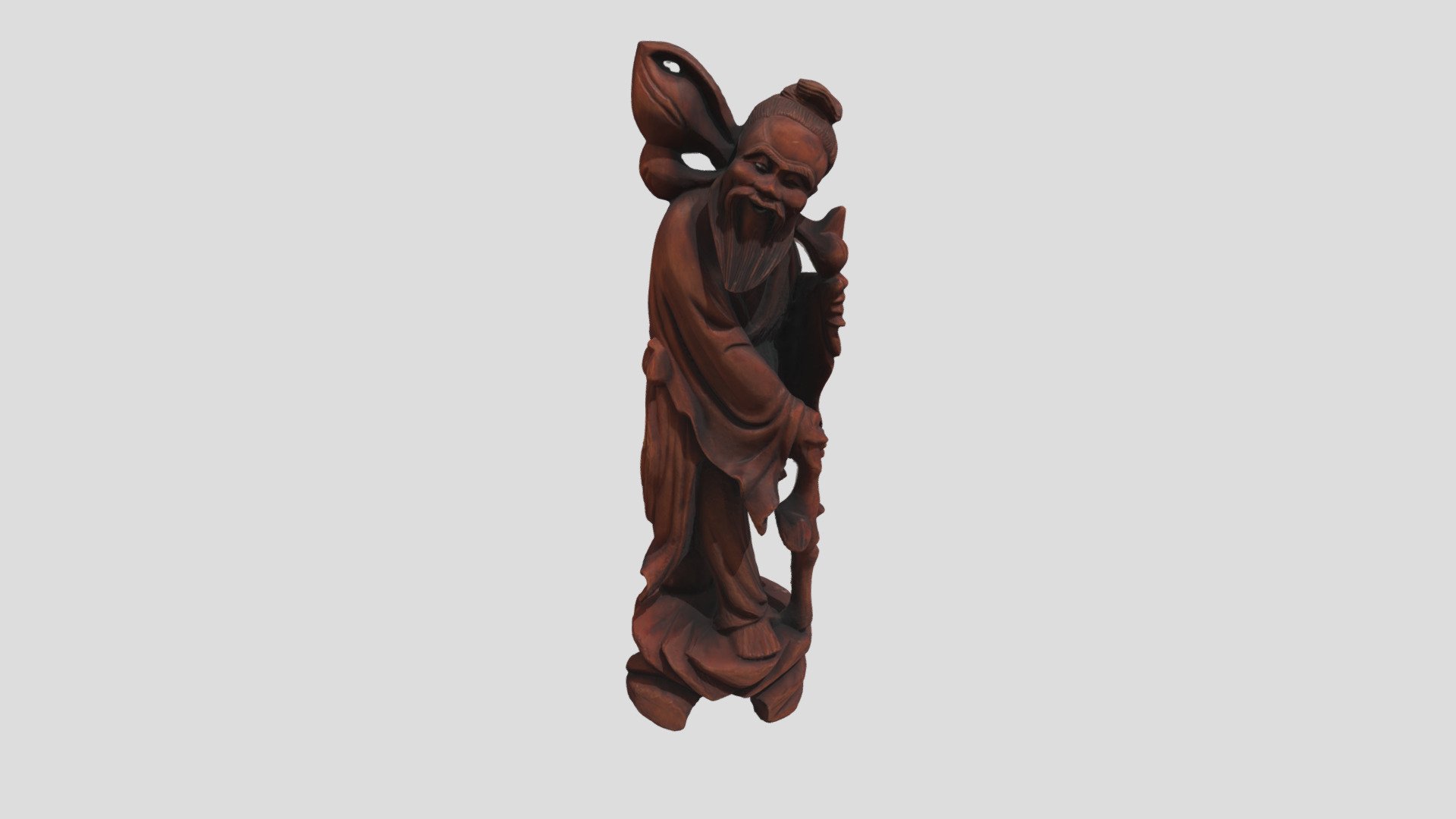 Chinese Wooden Figure #3