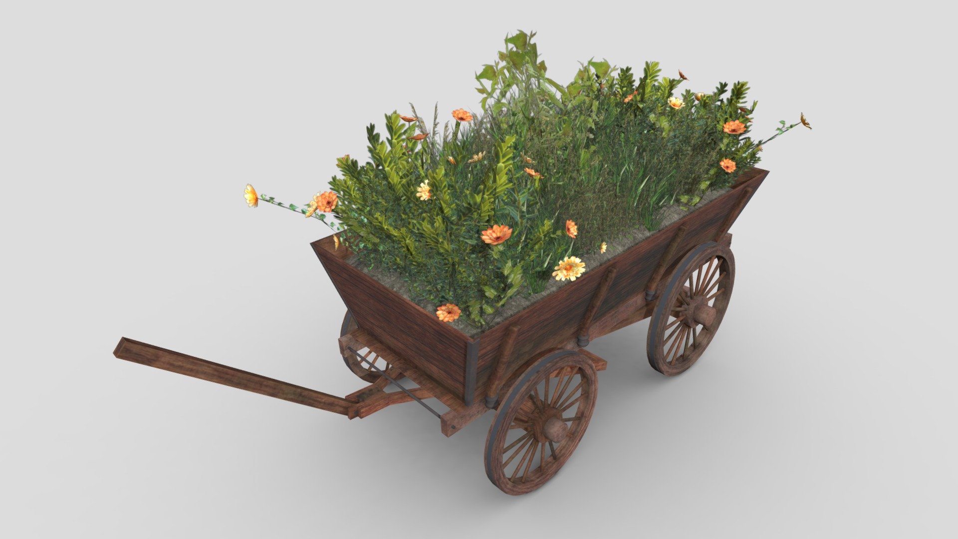 Flower Wagon