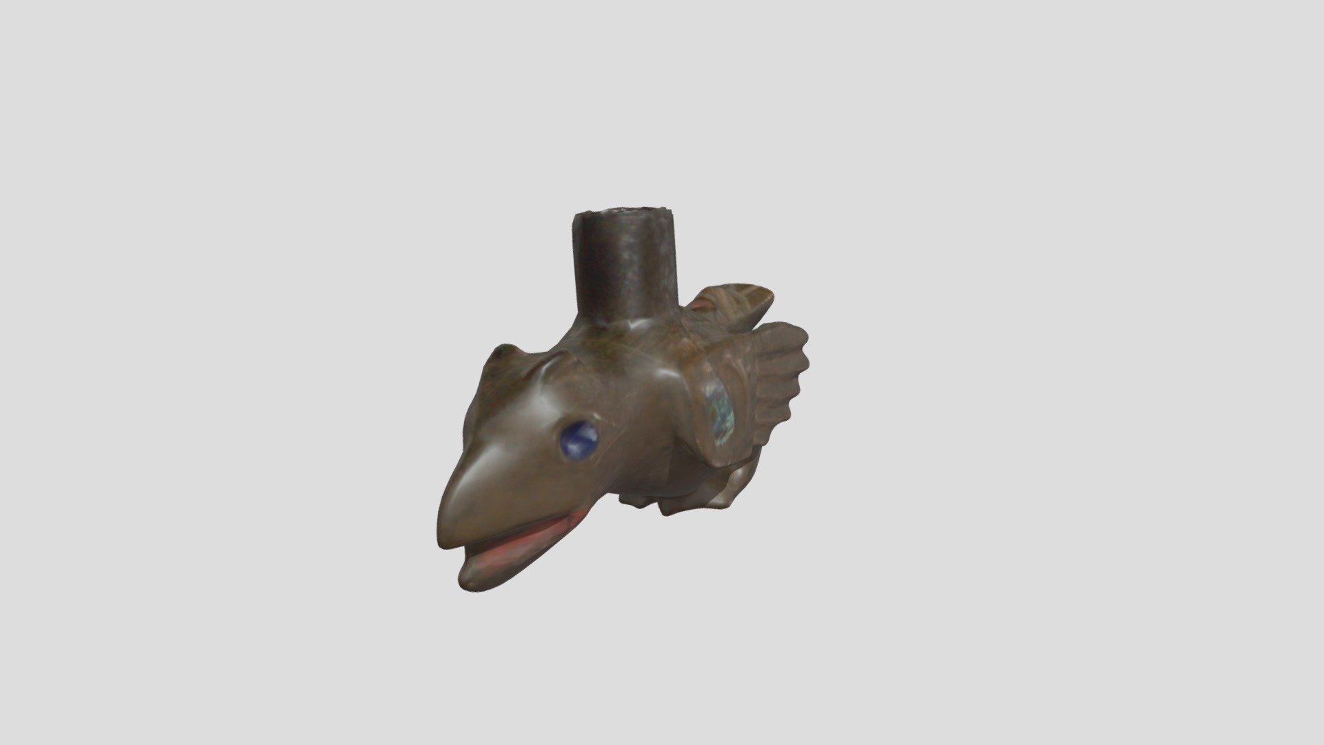 Pfeifenkopf Vogel