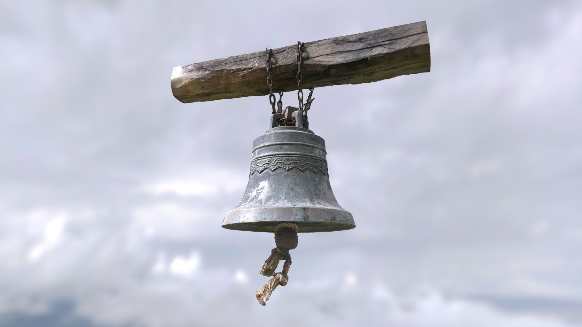 Bell near Udzo Monastery