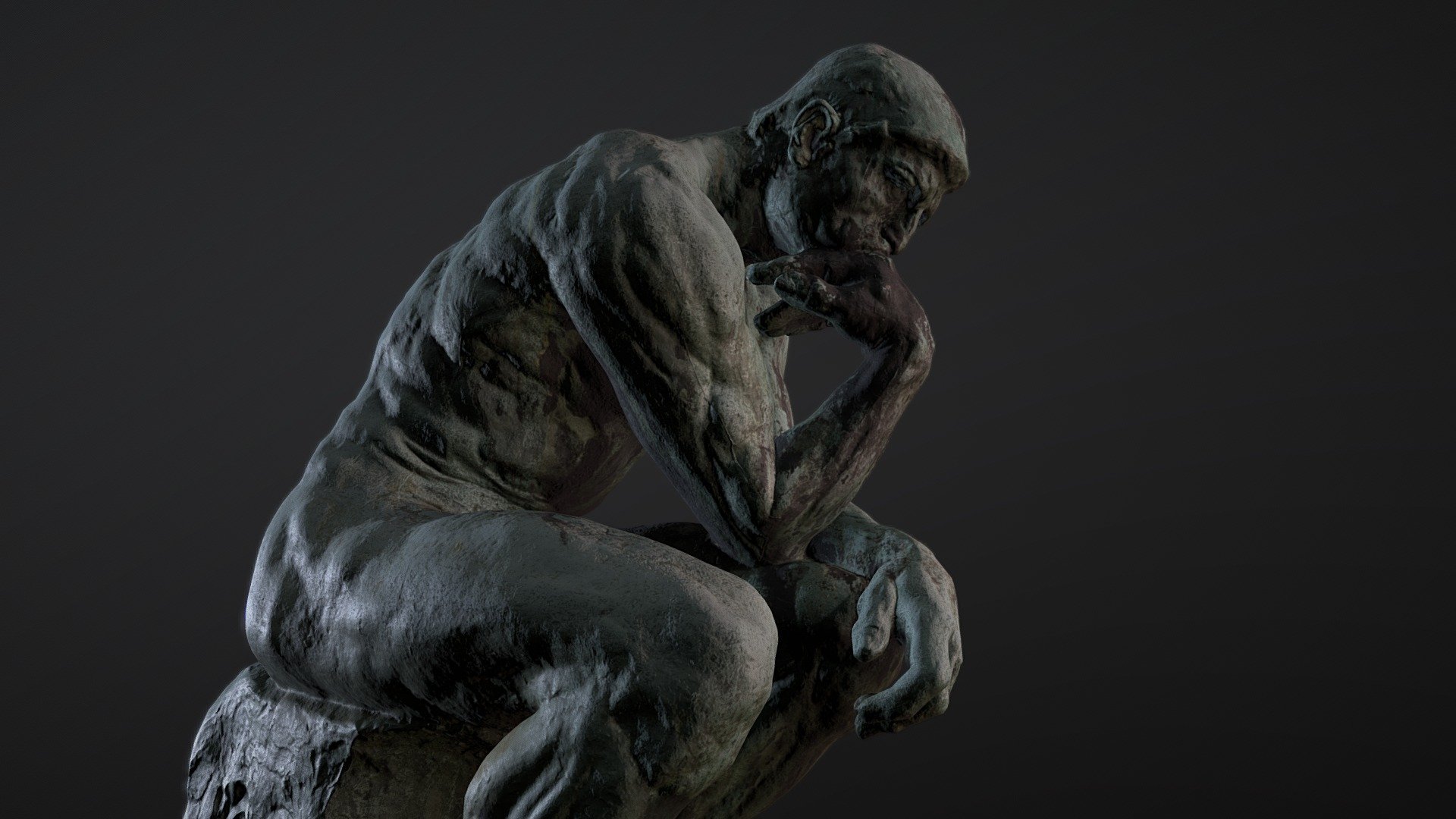 The Thinker by Auguste Rodin