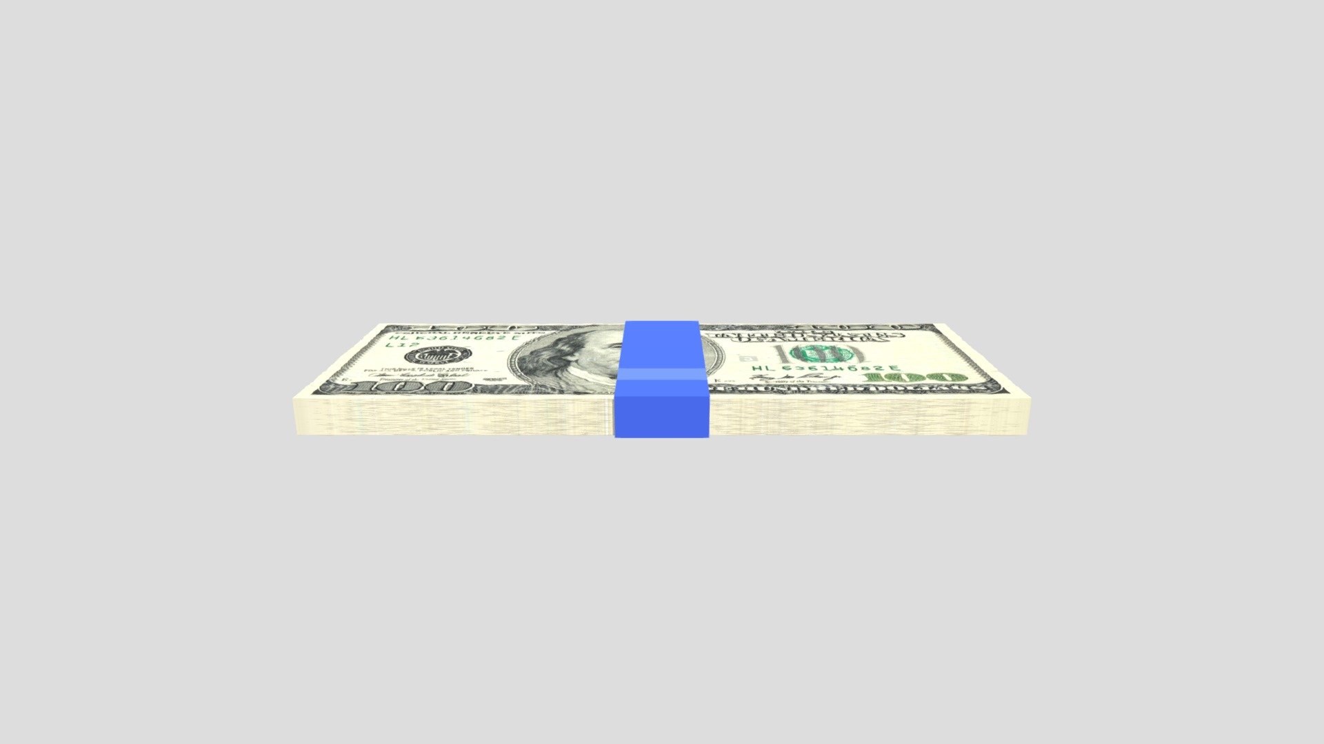 100 Dollar Bill Stack
