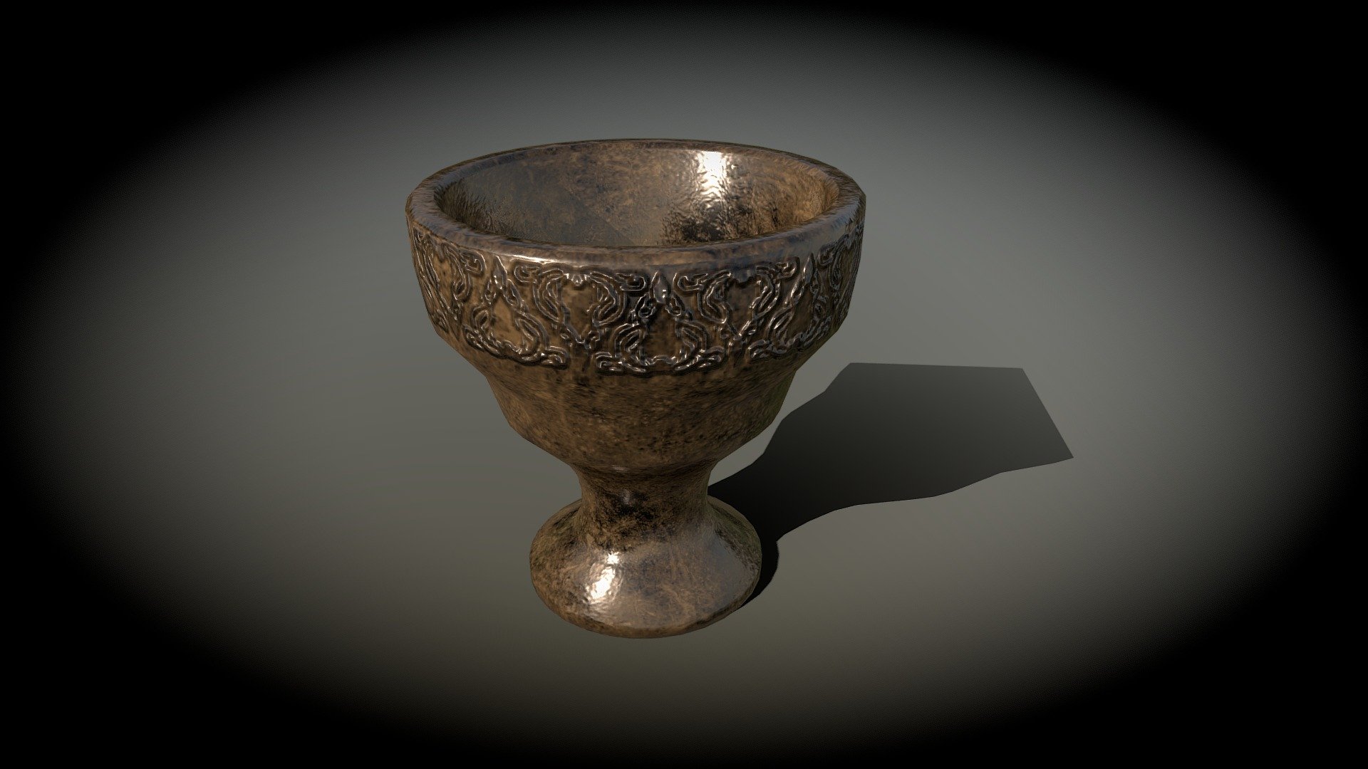Decretive Medieval Goblet (Free)