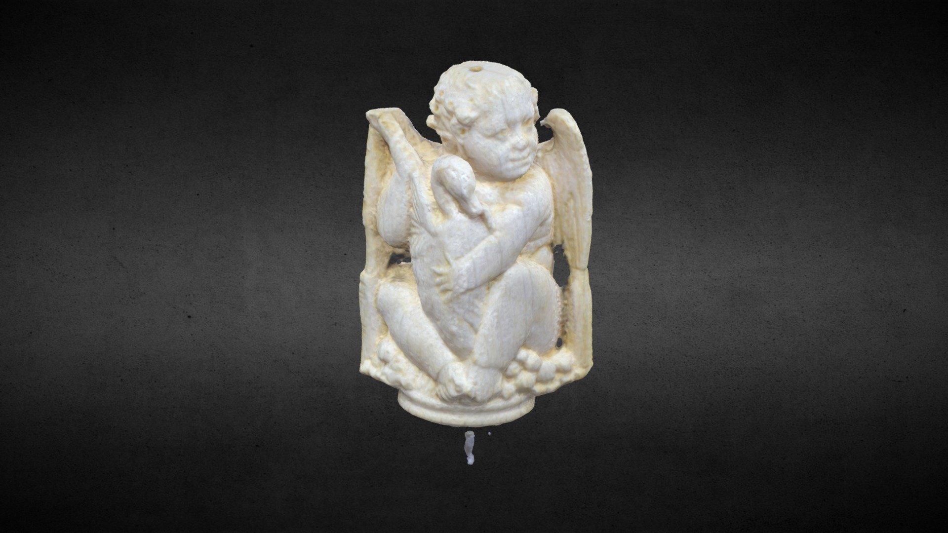 Carving, Ivory Putto