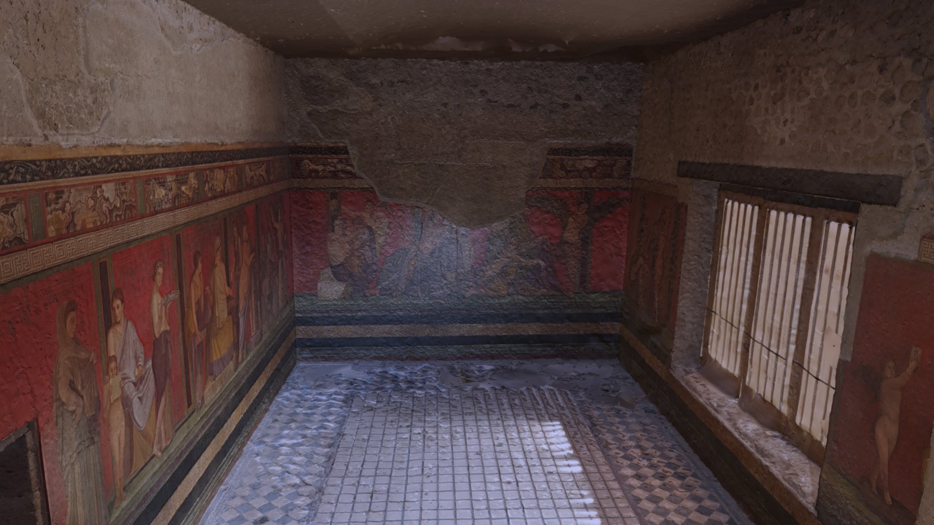 Mystery Villa Room 3, Pompeii