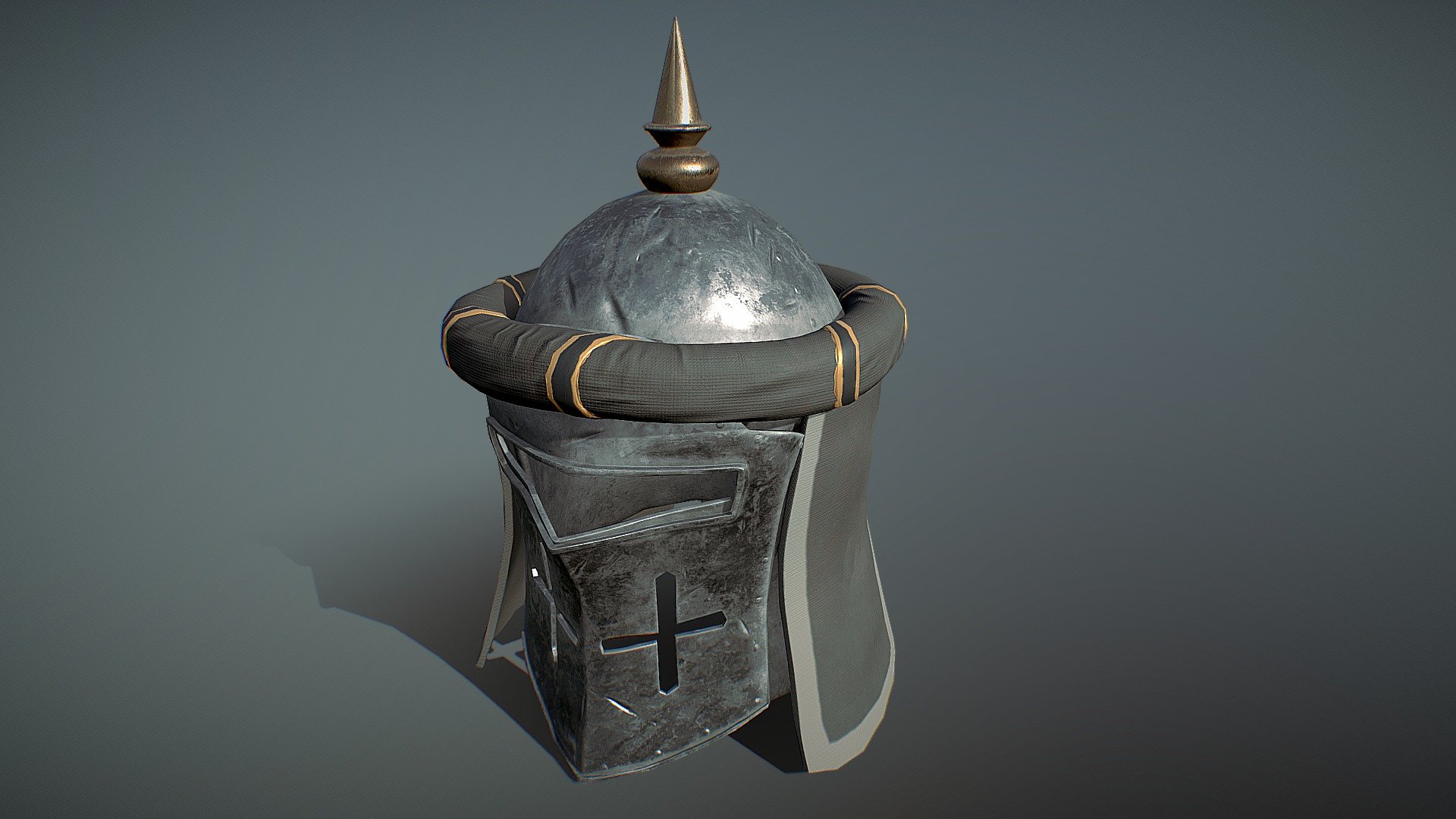 Knight's helmet