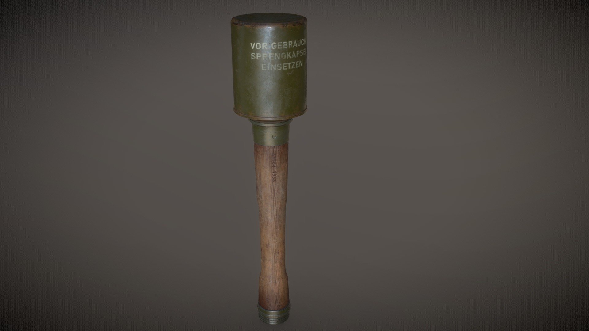 WW2 German Stick Grenade