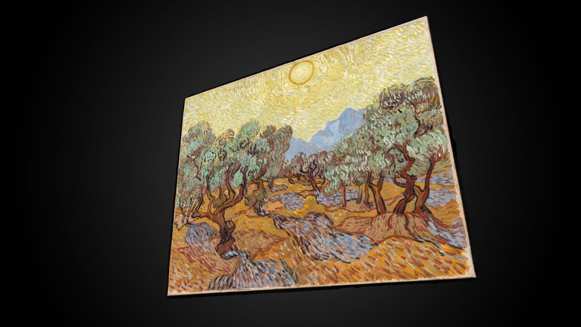 Vincent van Gogh's Olive Trees