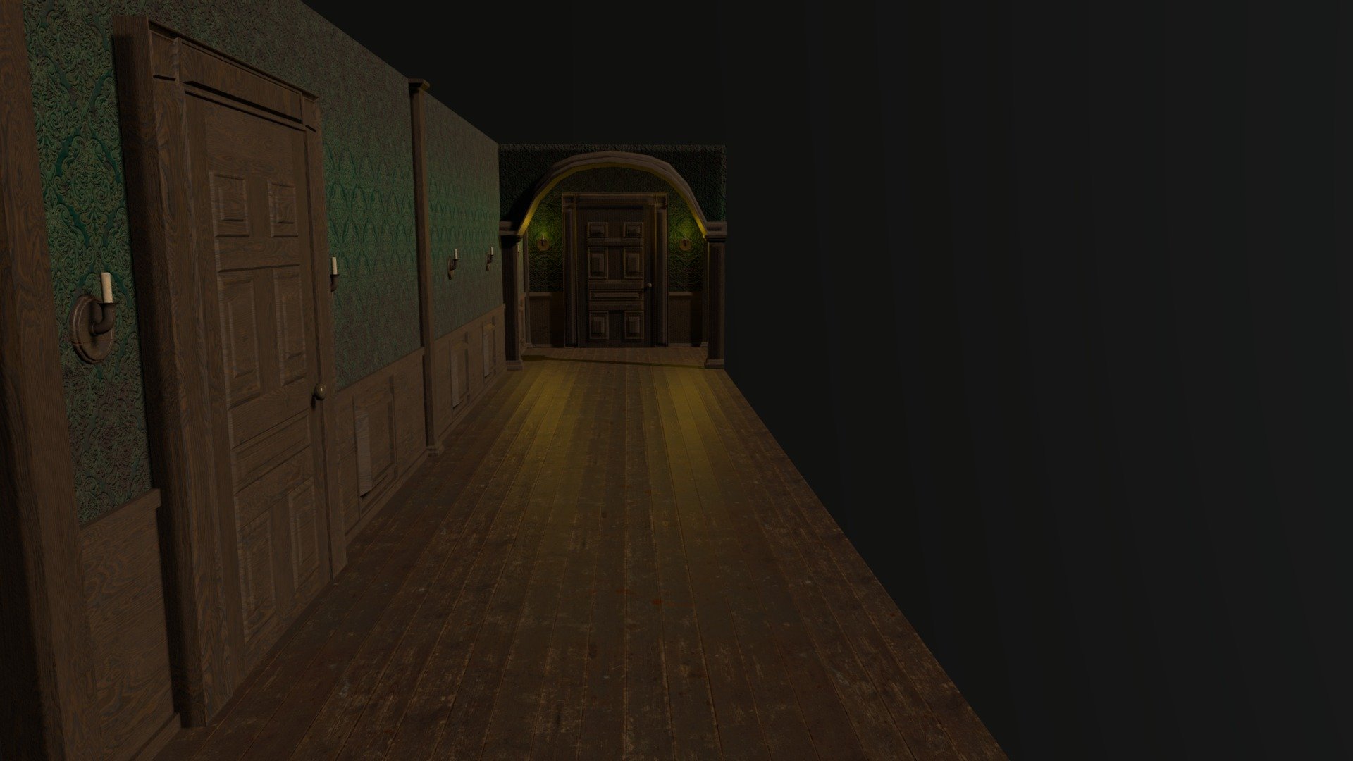 Victorian Hallway - Joe Morris