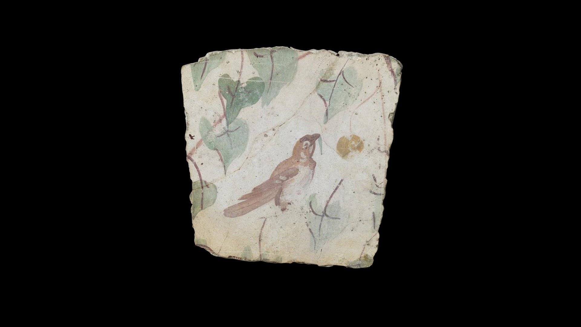 Painted wall fragment 14