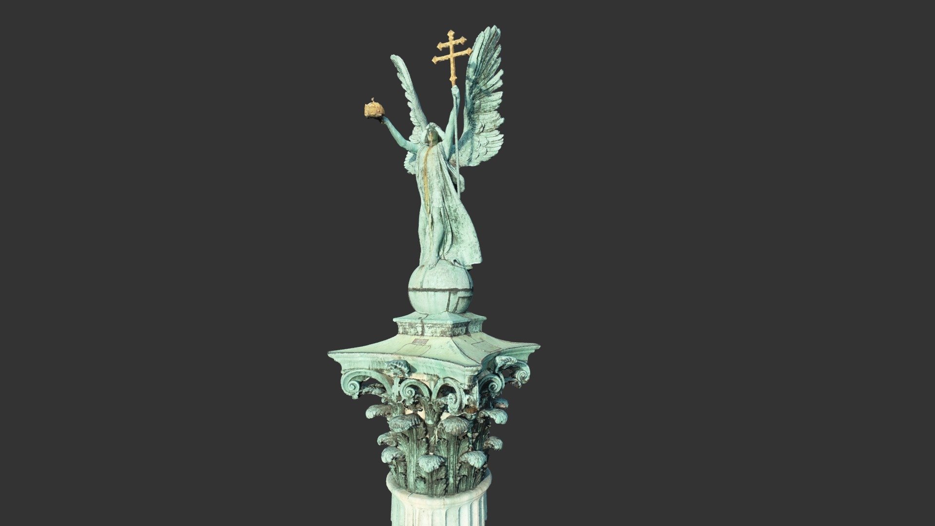 Gabriel archangel (pointcloud)