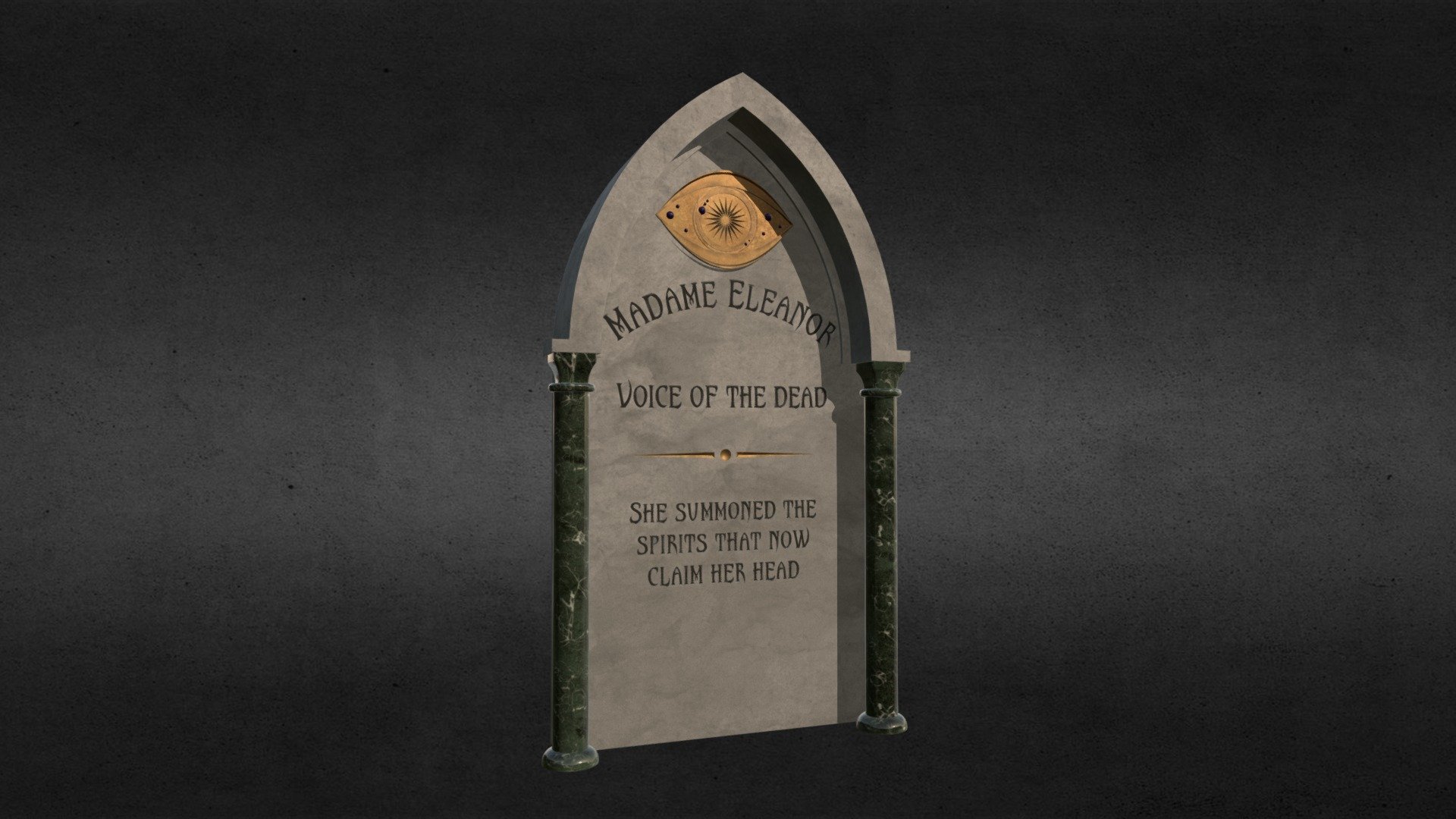 Haunted Mansion Project: Eleanor's Tombstone