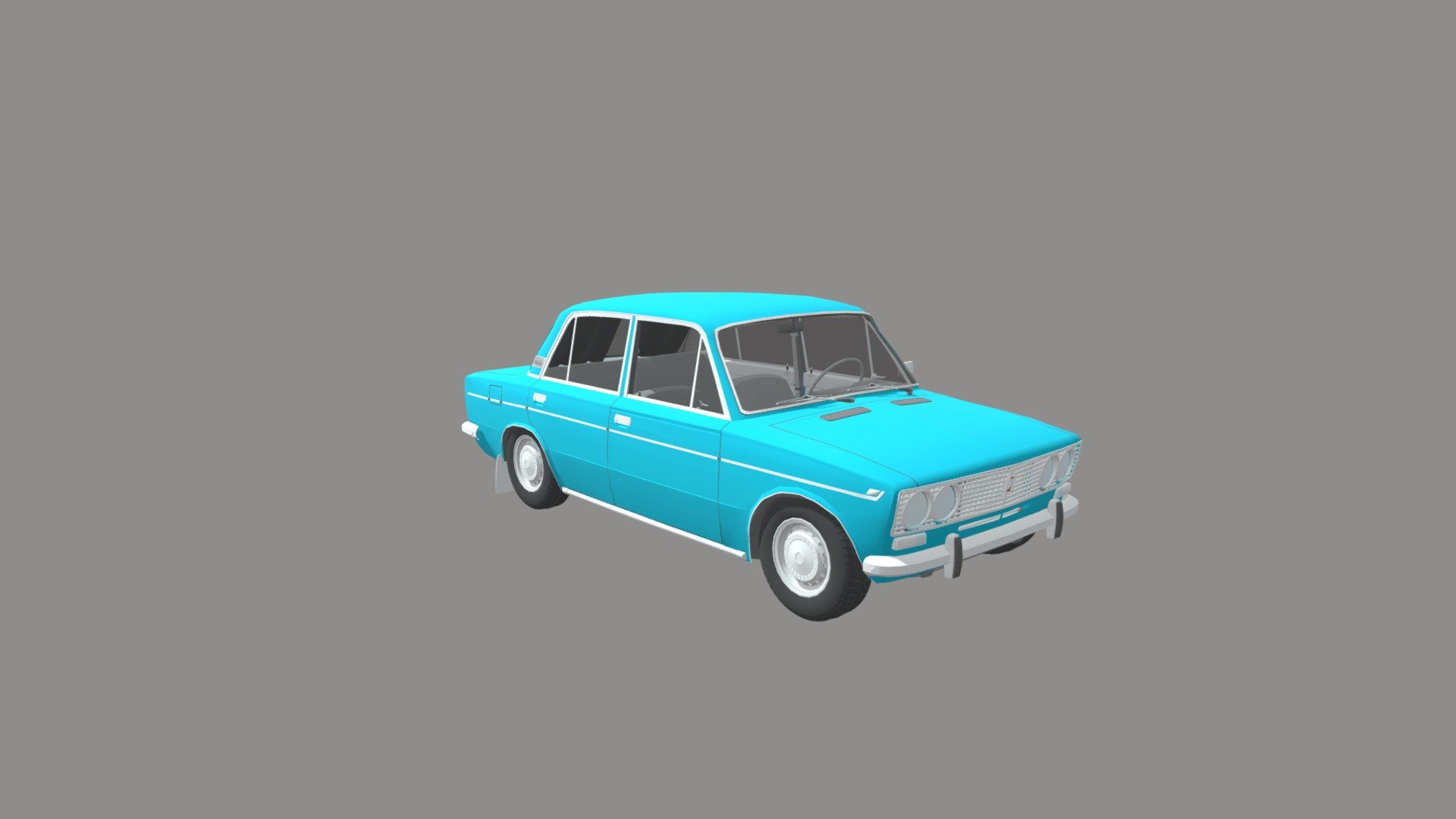 Soviet Car. VAZ-2103 Zhiguli