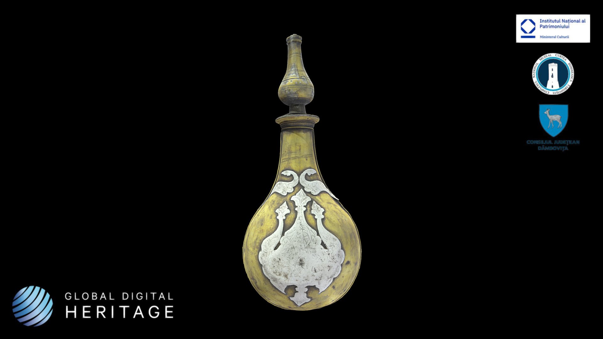 Gunpowder flask