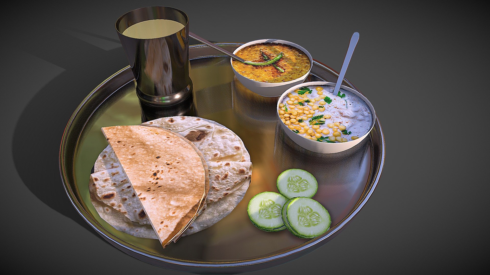 Indian Thali ( FREE )