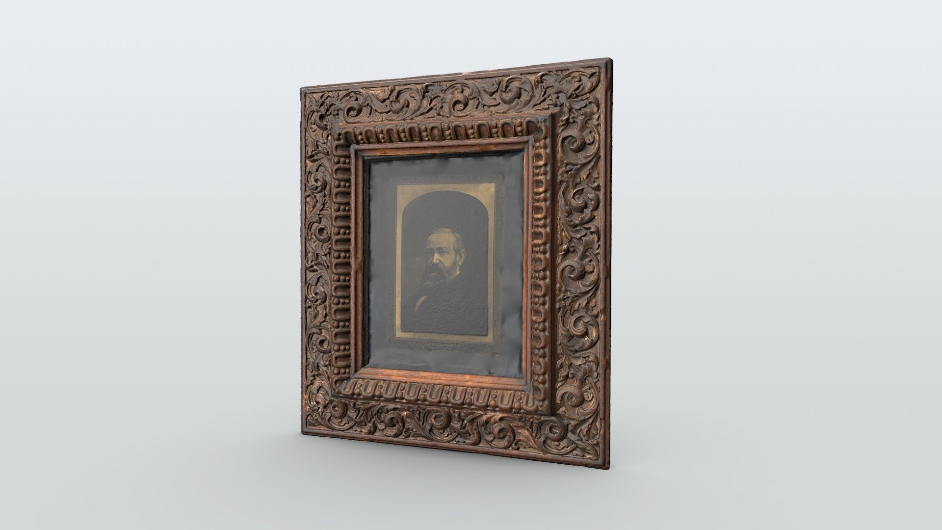 Framed Engraving Plate