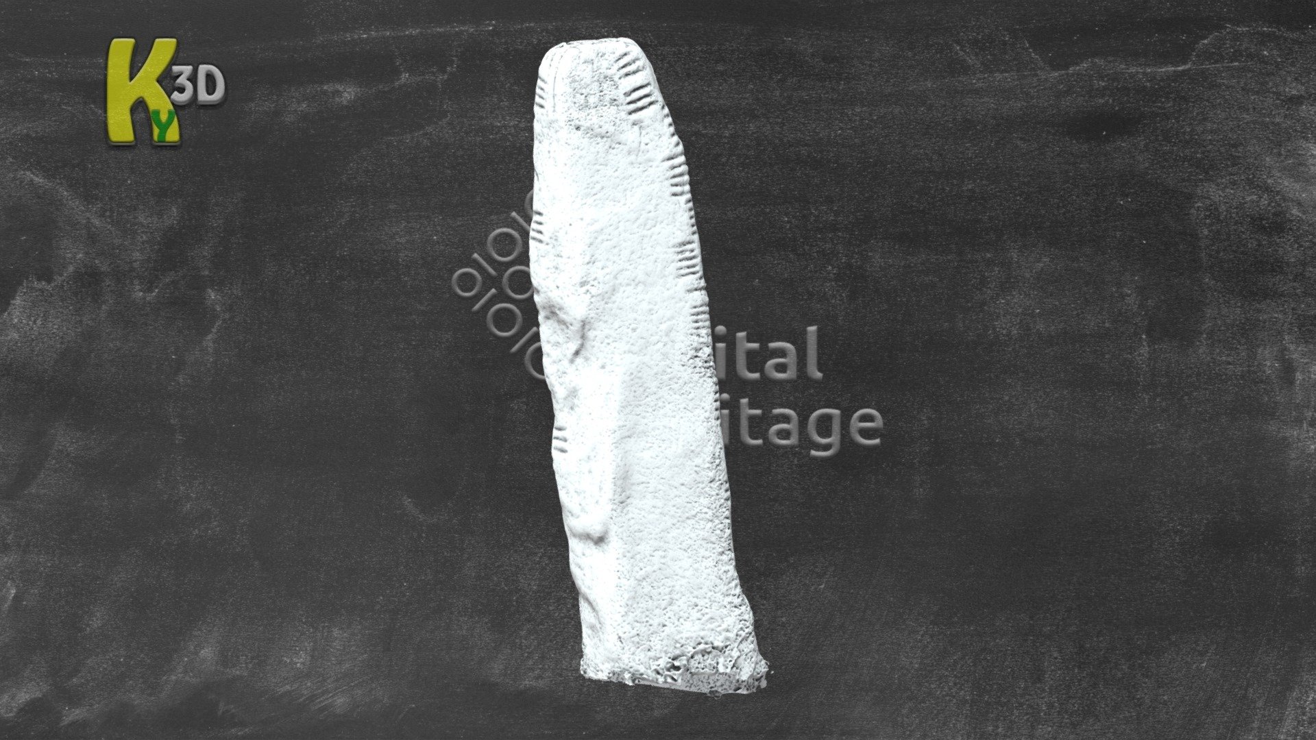 KE046-022002 - KEEL - Ogham Stone
