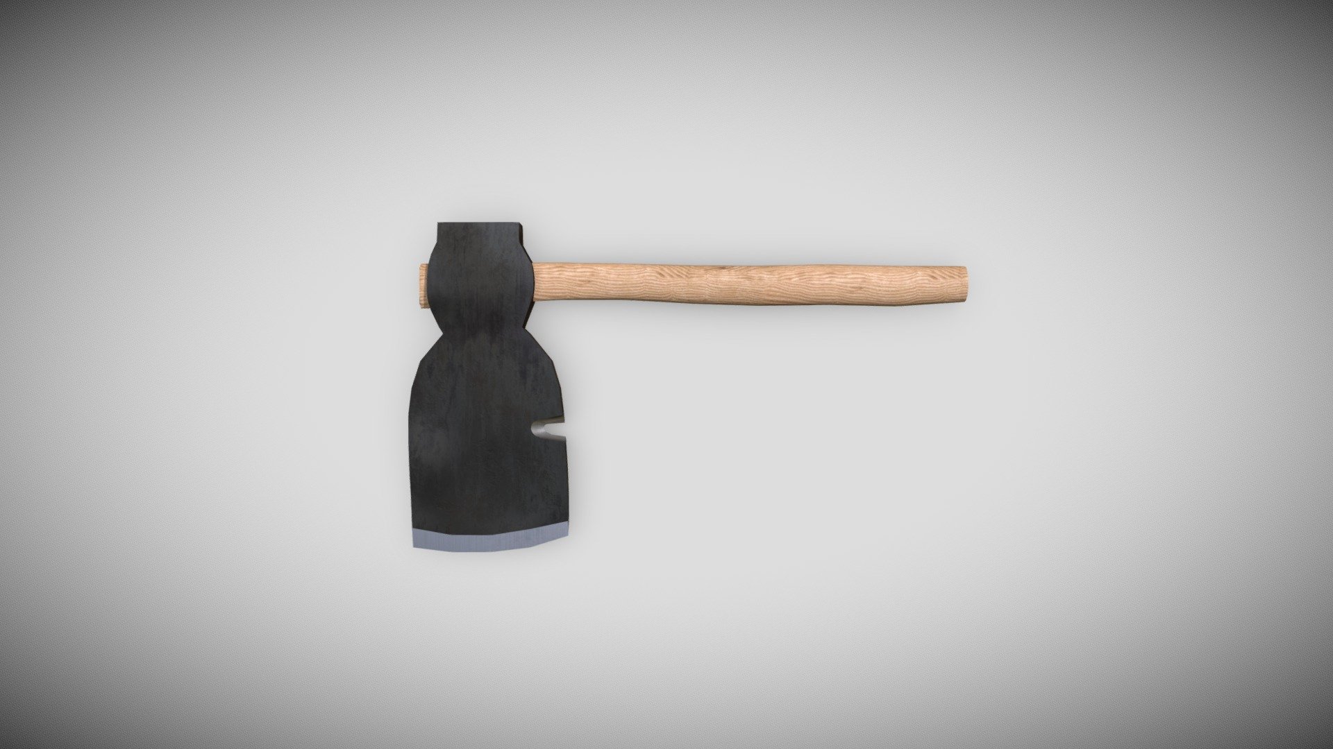 c. 1845 Factory-Made Hatchet 2