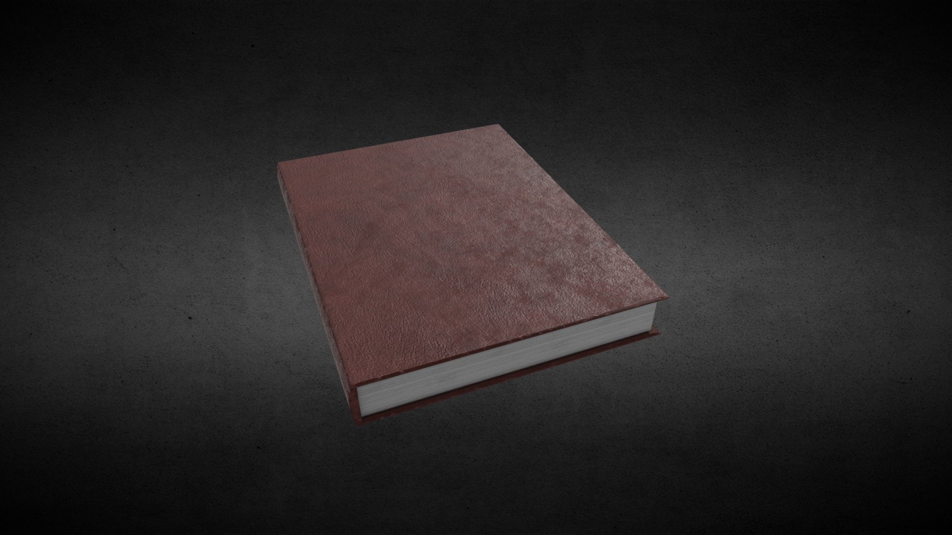 Old leather book