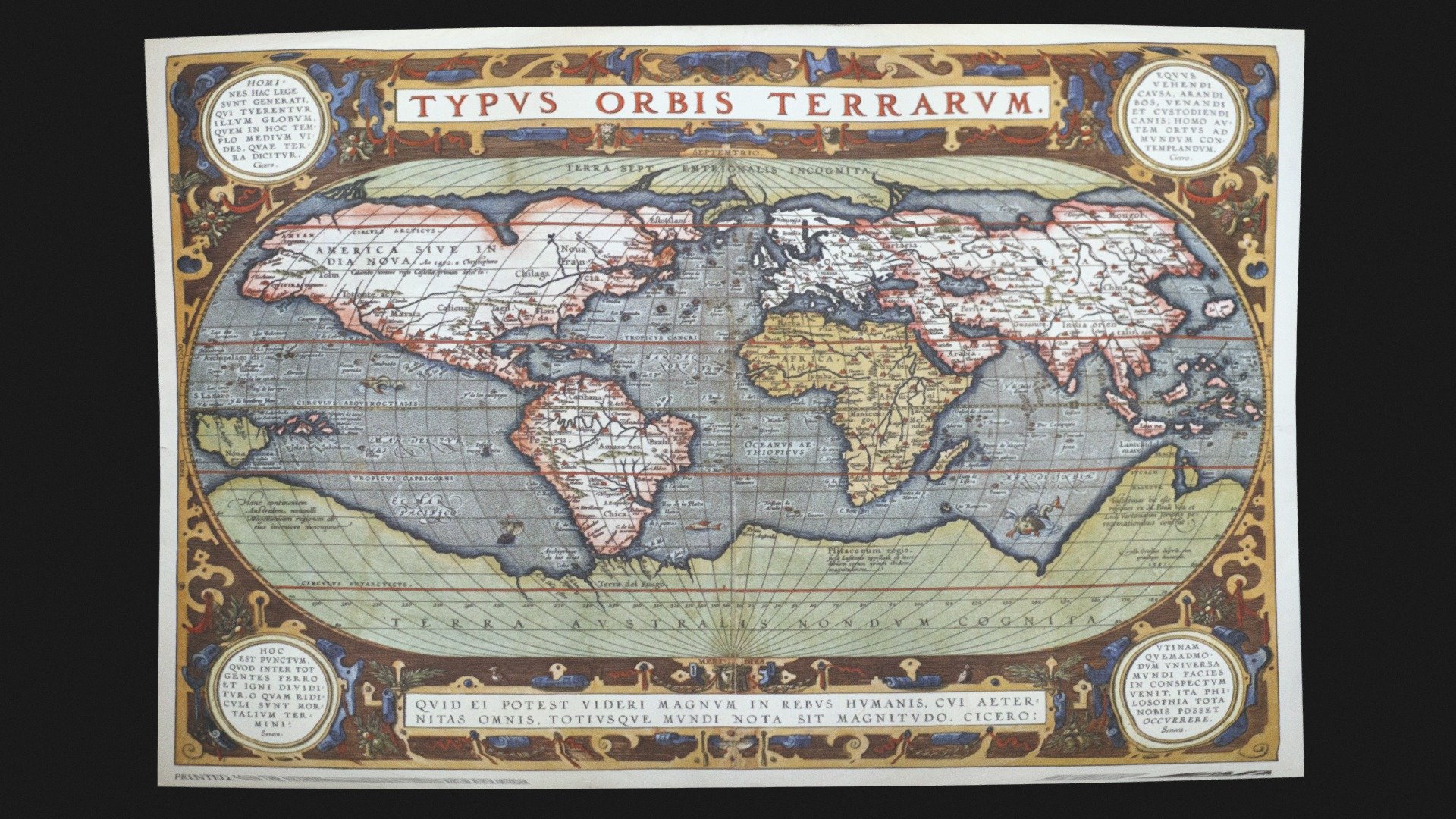 Old world map