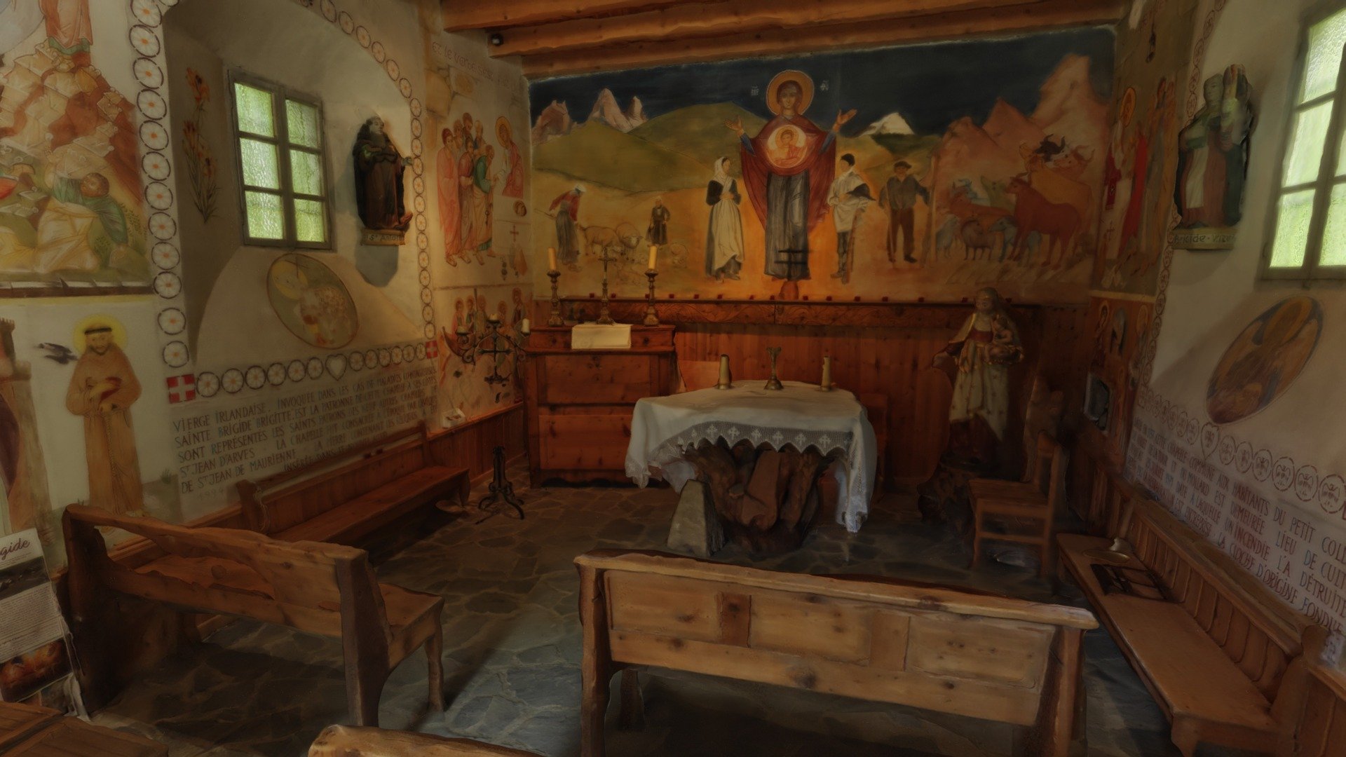Chapelle Sainte-Brigide (inside only)