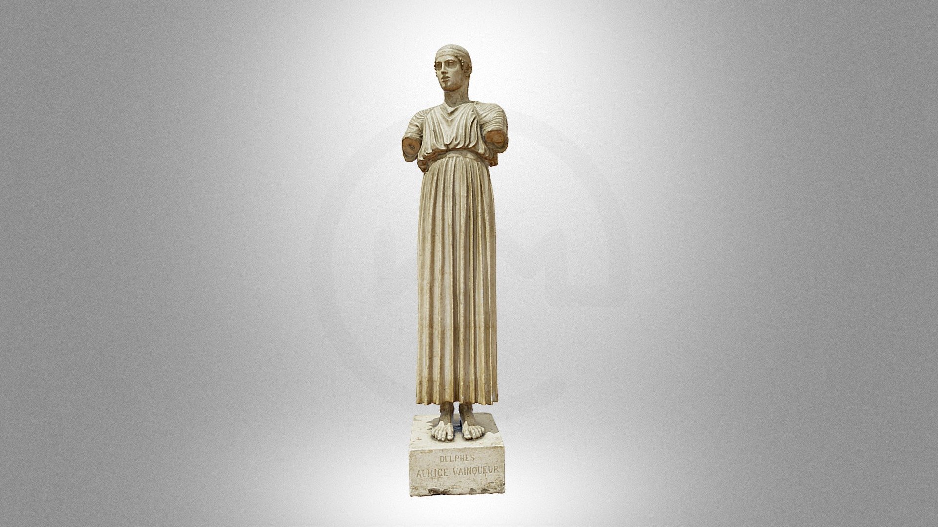 “Charioteer of Delphi” – a plaster cast