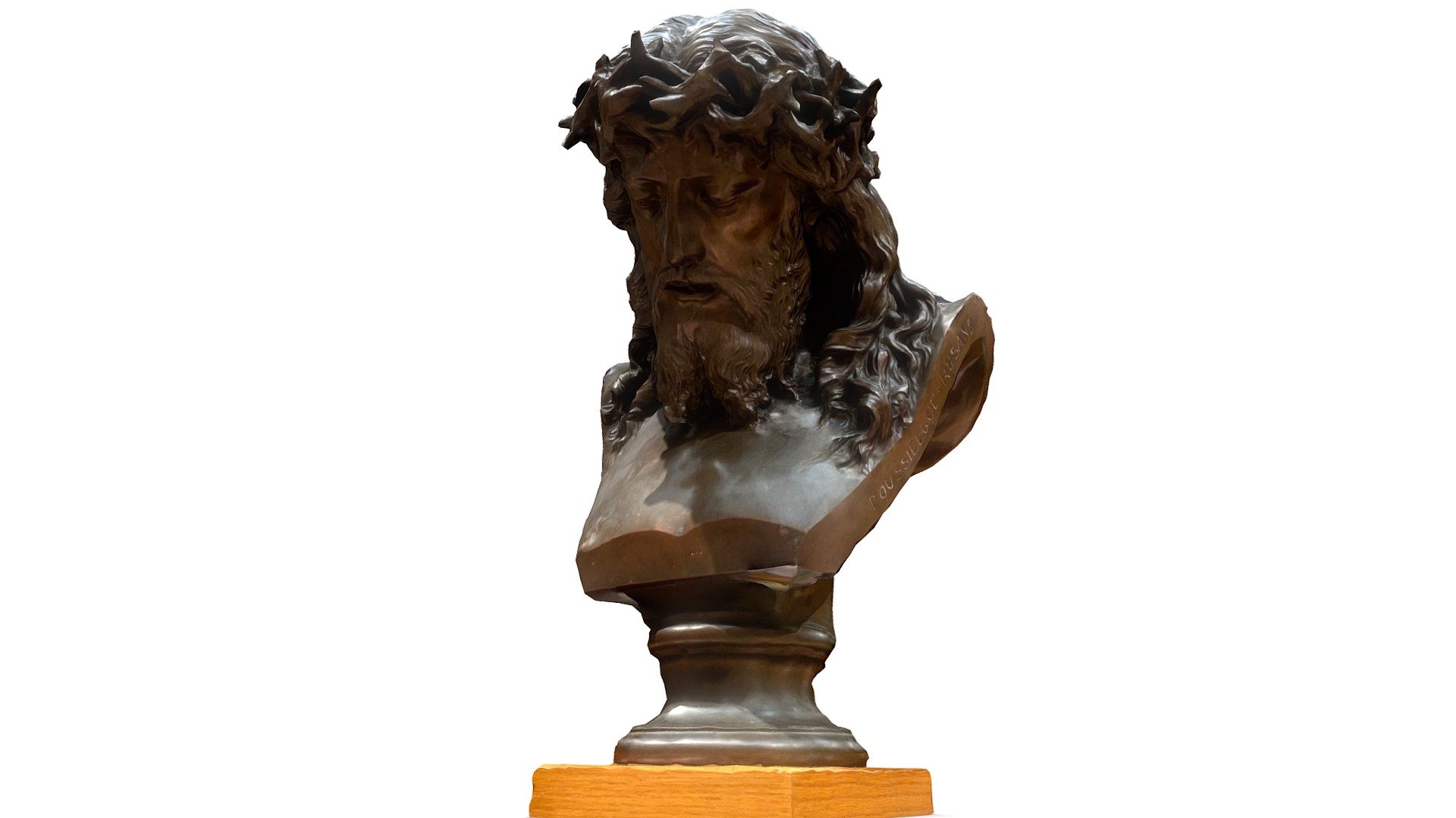 Head of Christ by Jean-Baptiste Clésinger