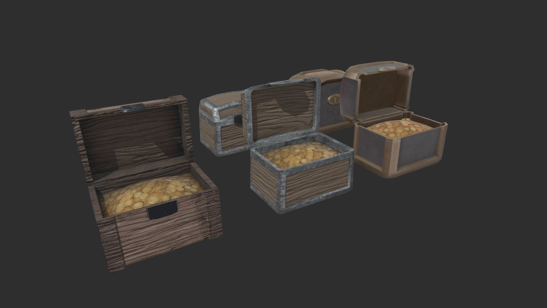 Treasure chests asset pack