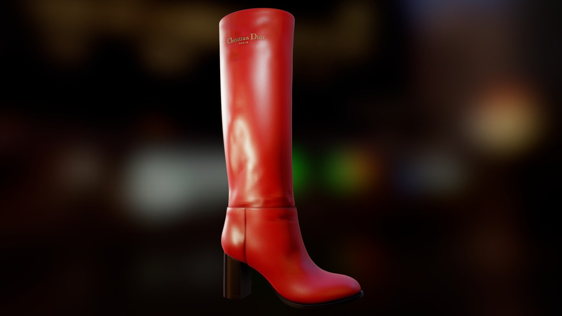 Bota De Tacón D- Town