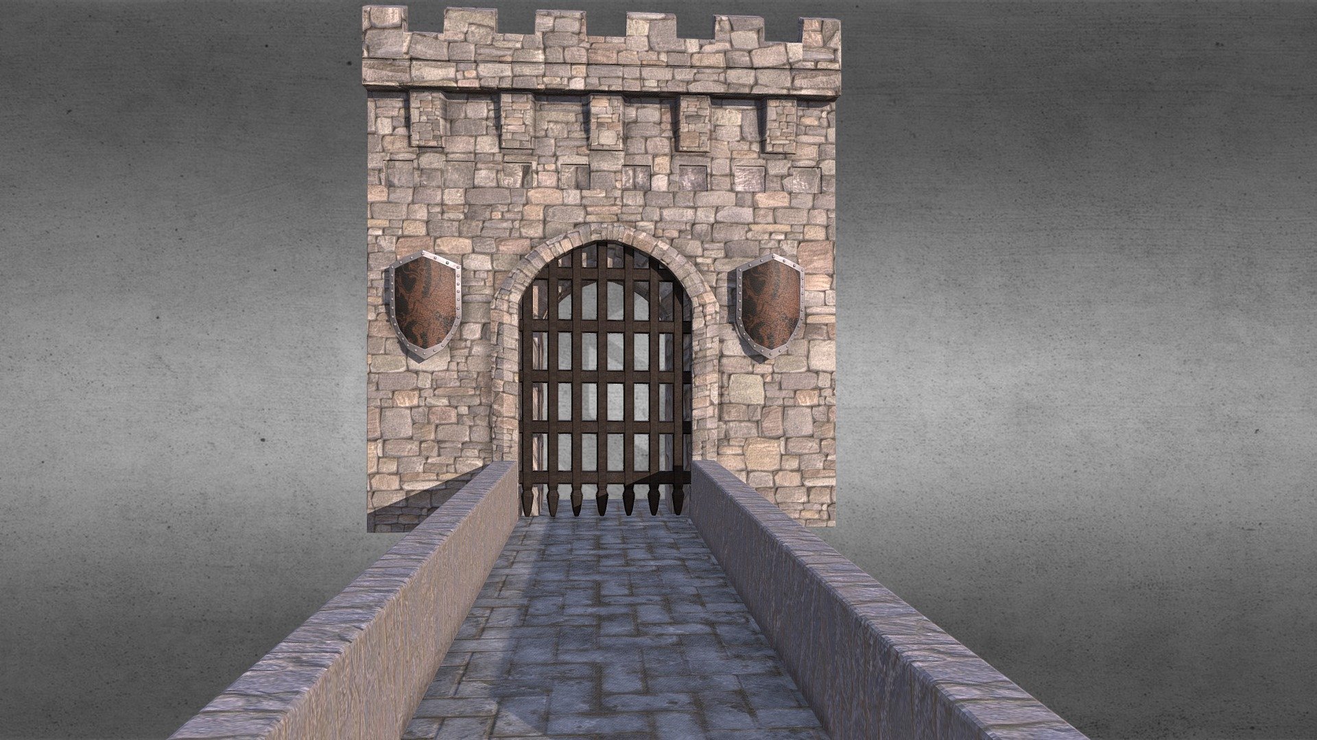 Simple Castle Gate