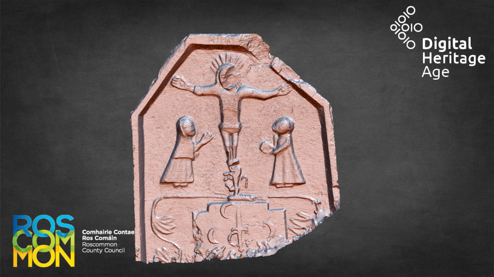 Toberelva Crucifixion Plaque (RO027-029005-)
