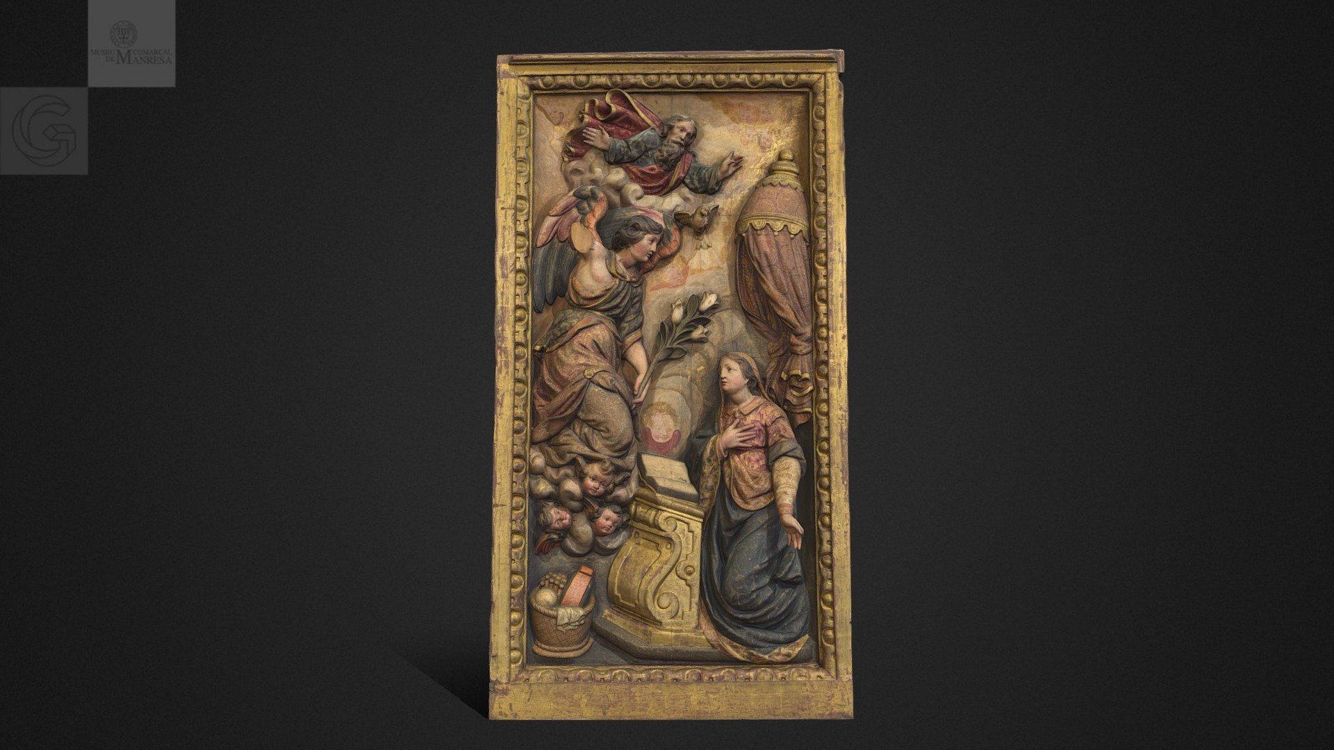 L'Anunciació, Museu de Manresa