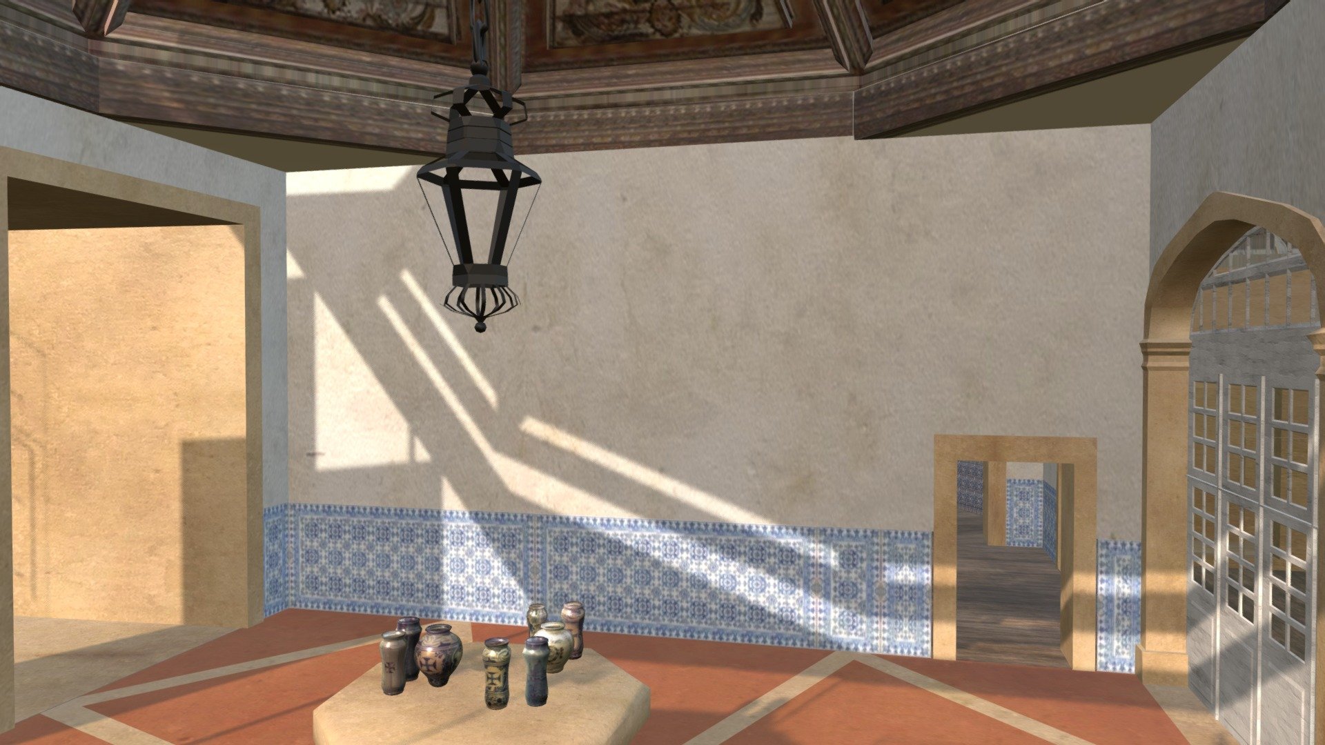 Virtual Reconstruction of Apothecary