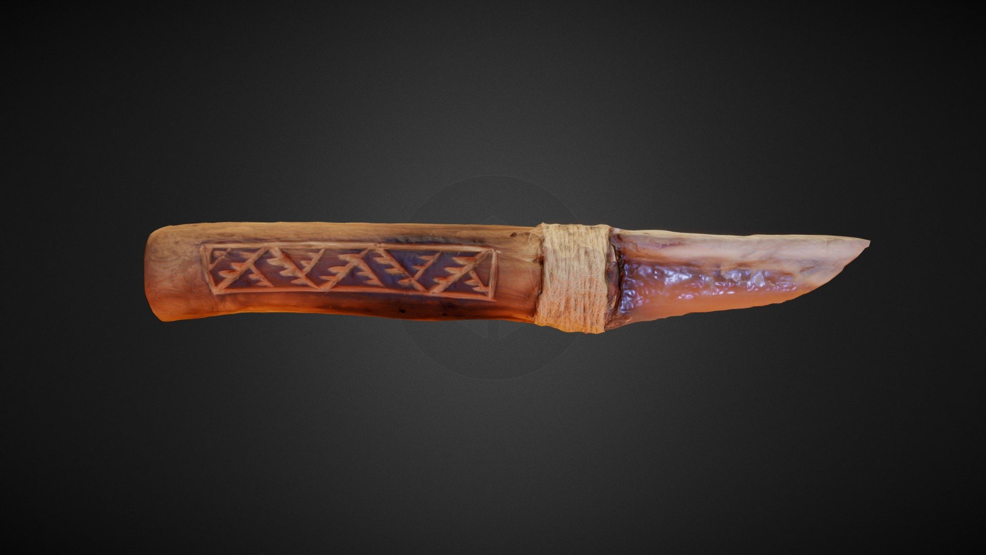 Replica of a knife
