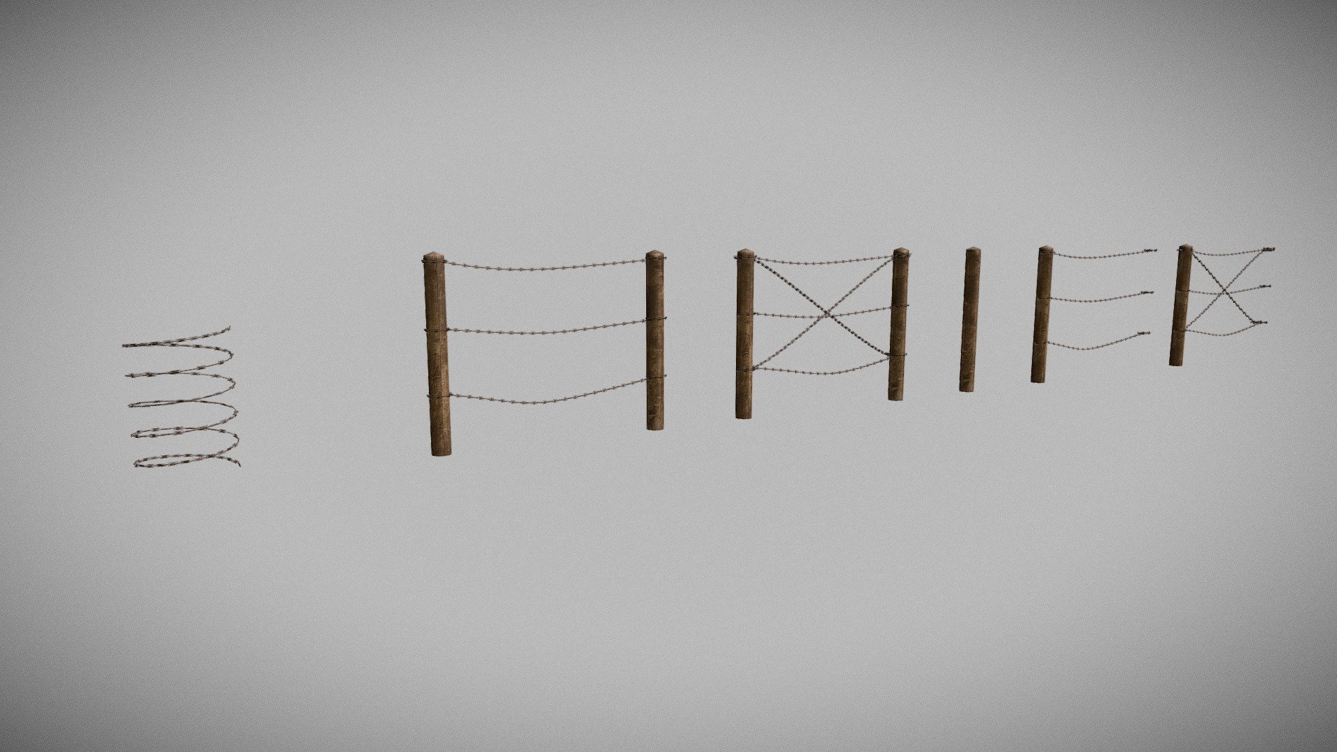 Barbed wire