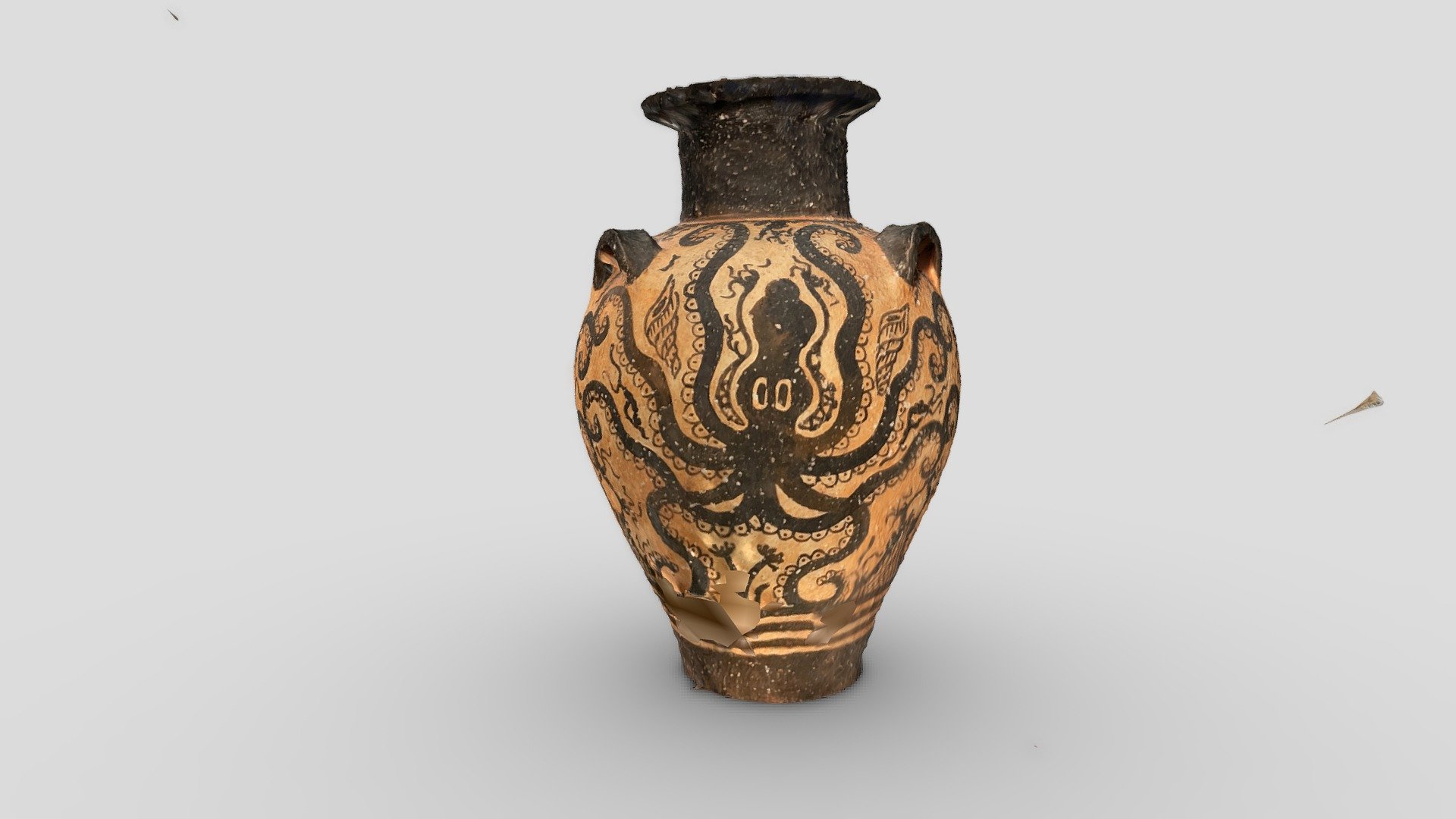 Greek vase from Rocabella