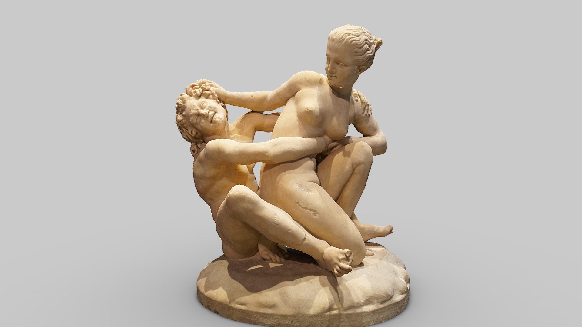 Satyr And Nymph Statue