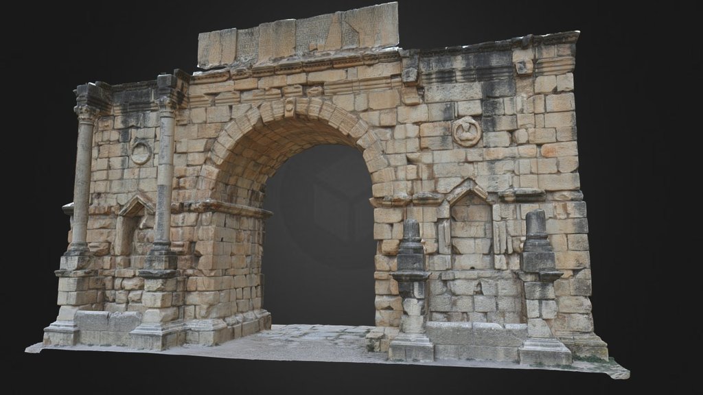 Arco de Caracala de Volubillis (Marrocos)