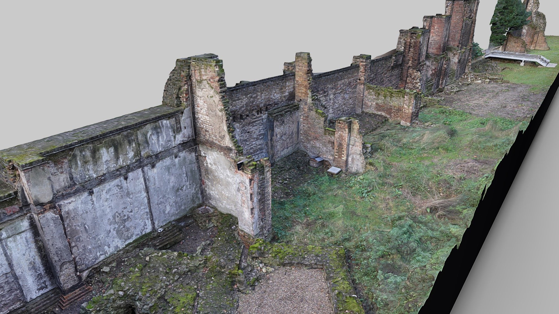 London Roman Wall Noble Street 2023