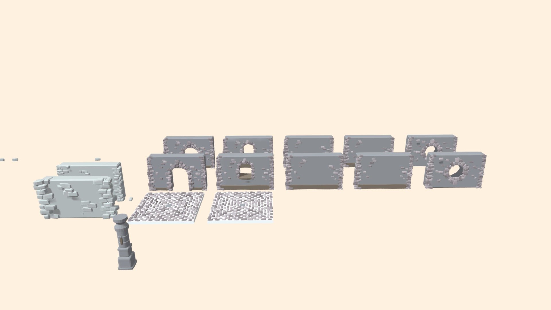 Medieval Modular Assets WIP