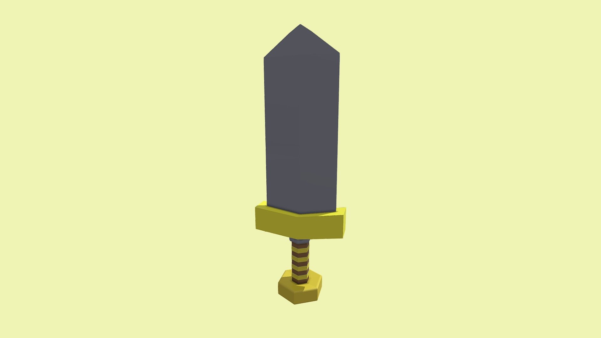Low-Poly Sword