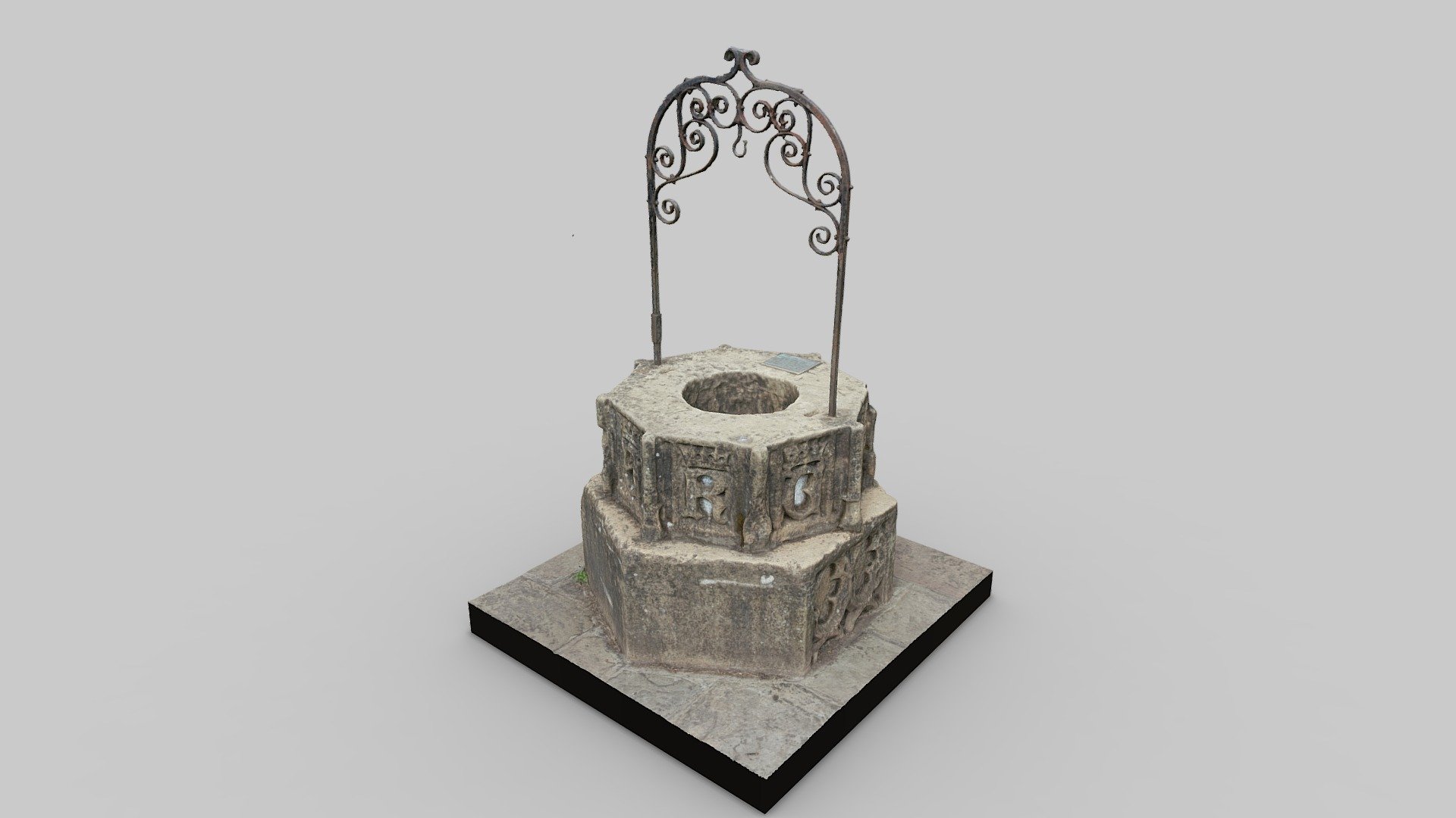 House Of Commons Stone Well-Head