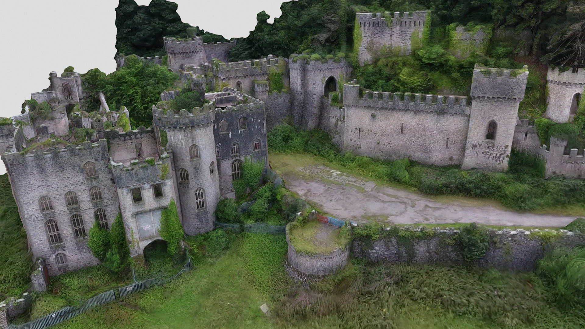 Gwrych Castle - I'm a Celebrity 2020 Location