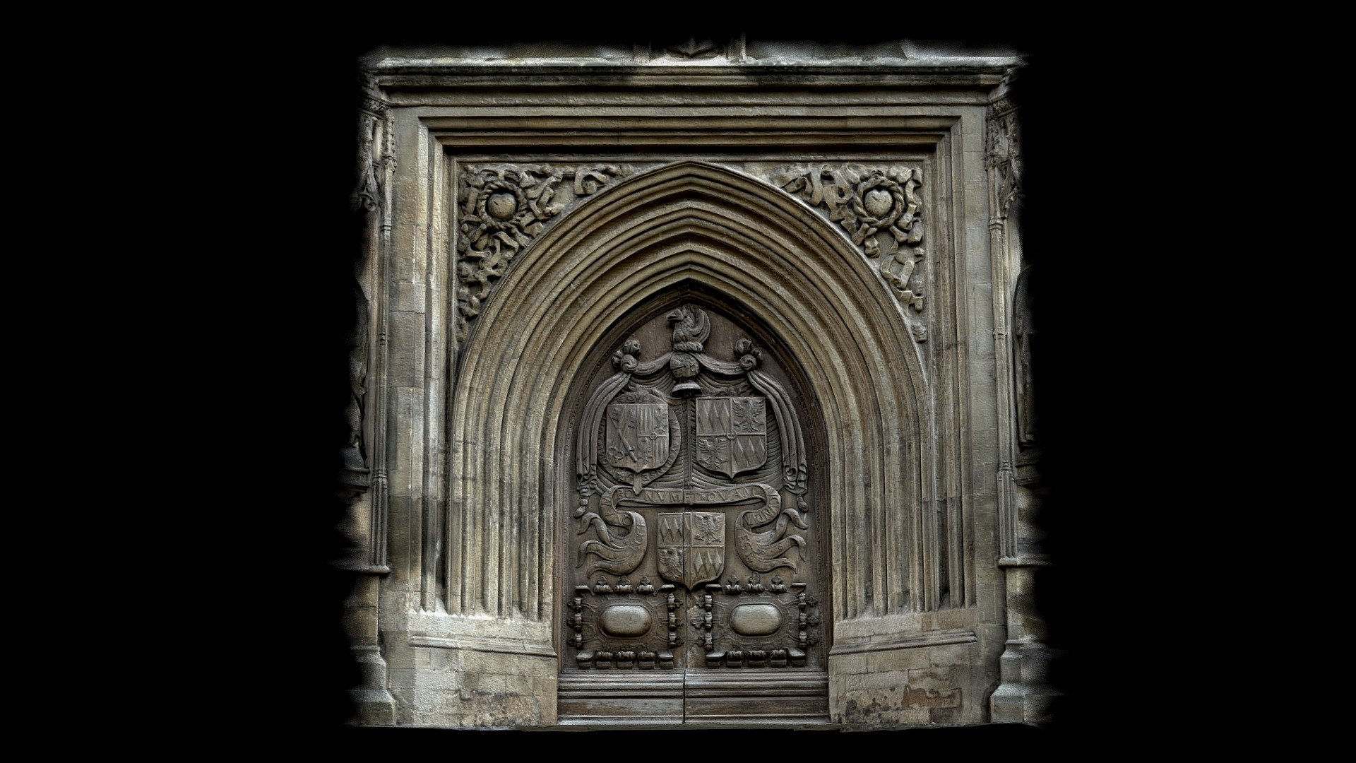 West Doors, Bath Abbey, Bath, UK