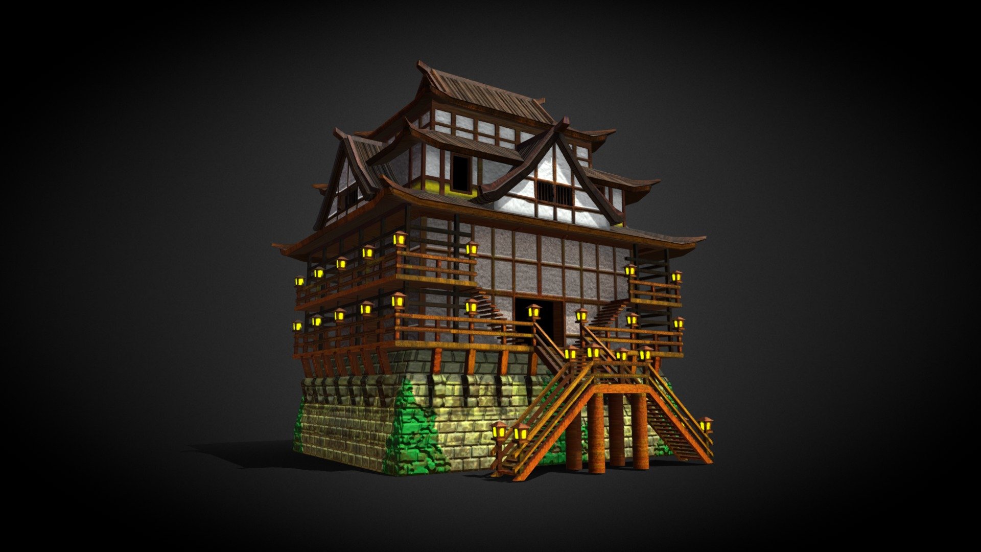 age of empires asian castle