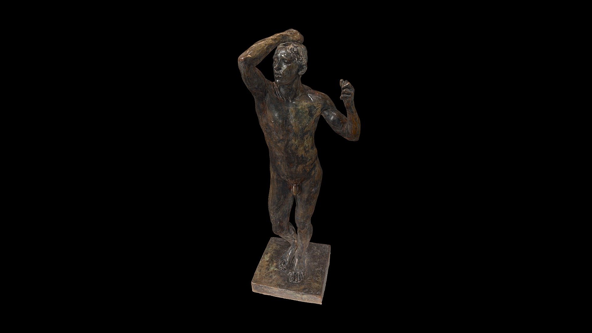 The Age of Bronze, 1876–77, by Auguste Rodin